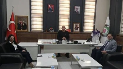 SGK İl Müdürü Çelikbaş’tan Başkan Mühsürler’e Ziyaret