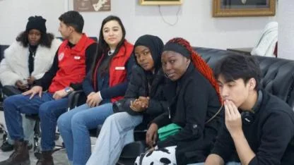 Şuhut Farklı Ülkelerden Gelen Öğrencileri Ağırladı