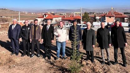 Şuhut İlçe Emniyet Müdürlüğü Hatıra Ormanı oluşturuldu