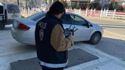 Şuhut’ta Trafik Kurallarına Dronlu Sıkı Denetim