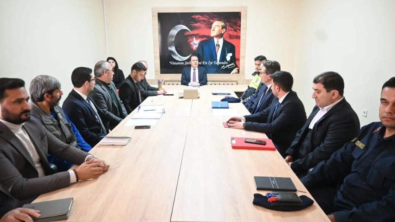 Sultandağı’nda Kış Tedbirleri Görüşüldü