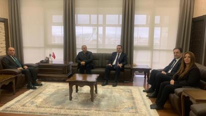 TV3 Yönetiminden Rektör Karakaş'a Ziyaret