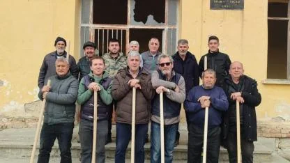 Ümraniye Köyünde İmece Usulüyle 300 Fidan Toprakla Buluştu