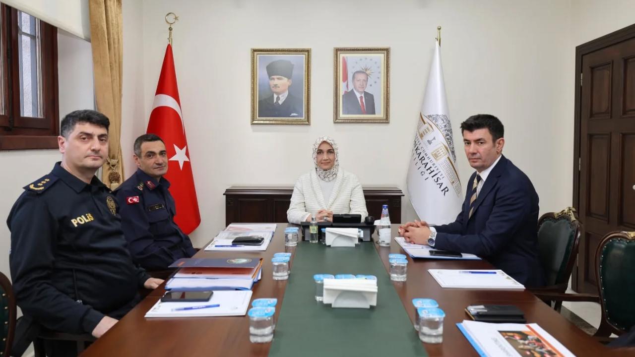 Vali Yiğitbaşı Başkanlığında Güvenlik Gündemi Değerlendirildi