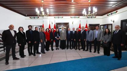 Vali Yiğitbaşı, CHP İl Başkanı Karadeniz ve Yönetimini Makamında Ağırladı