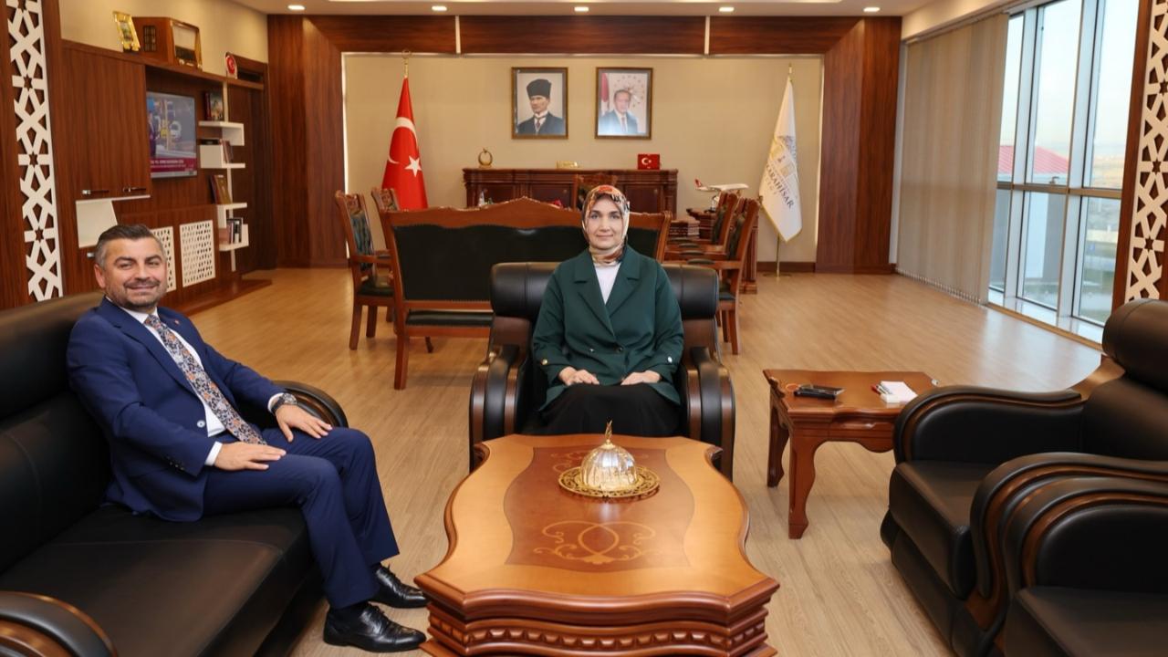 Vali Yiğitbaşı, EHSİM Direktörü Uslu’yu Kabul Etti