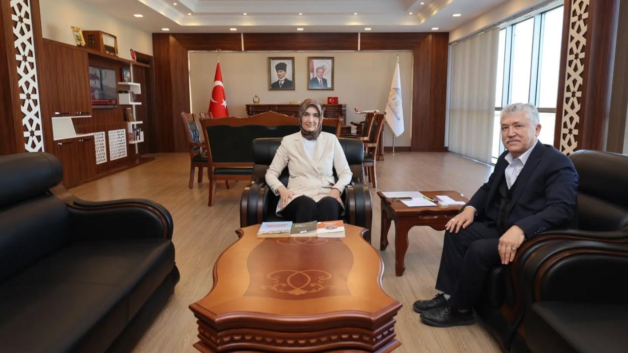 Vali Yiğitbaşı, Prof. Dr. İrfan Görkaş’ı Makamında Kabul Etti