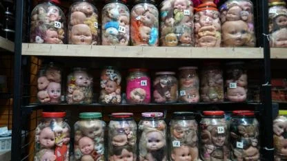 Yarım Asırlık Sıradışı Koleksiyon: Kavanozlara Doldurulmuş Bebek Kafaları Şaşkınlık Uyandırıyor