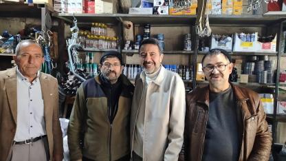 Yılmazaslan Esnafla Buluştu: “Dün Nasıl Başardıysak Yine Birlikte Başaracağız”