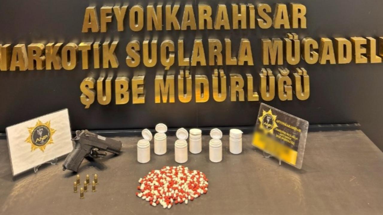 Afyon’da Durdurulan Araçtan Cephanelik Çıktı!