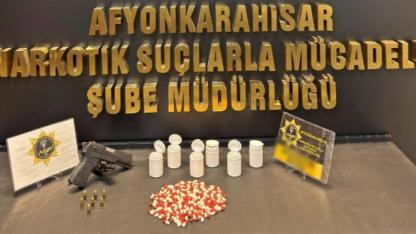 Afyon’da Durdurulan Araçtan Cephanelik Çıktı!