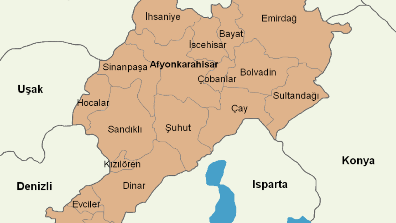 Afyonda Hangi İlçe İsmini Neye Borçlu?