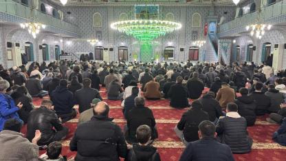 Afyon’da Miraç Kandili Camilerde Düzenlenen Programlarla İdrak Edildi