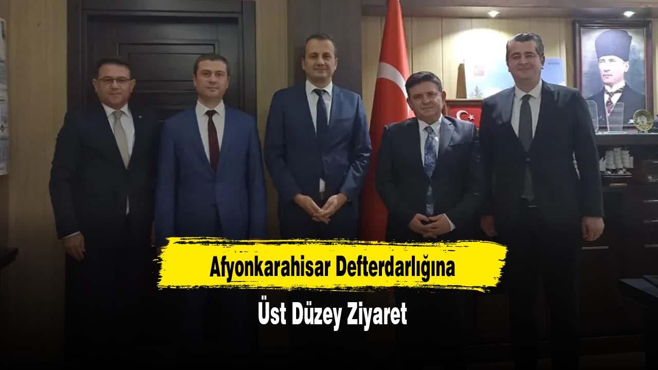 Afyonkarahisar Defterdarlığına Üst Düzey Ziyaret