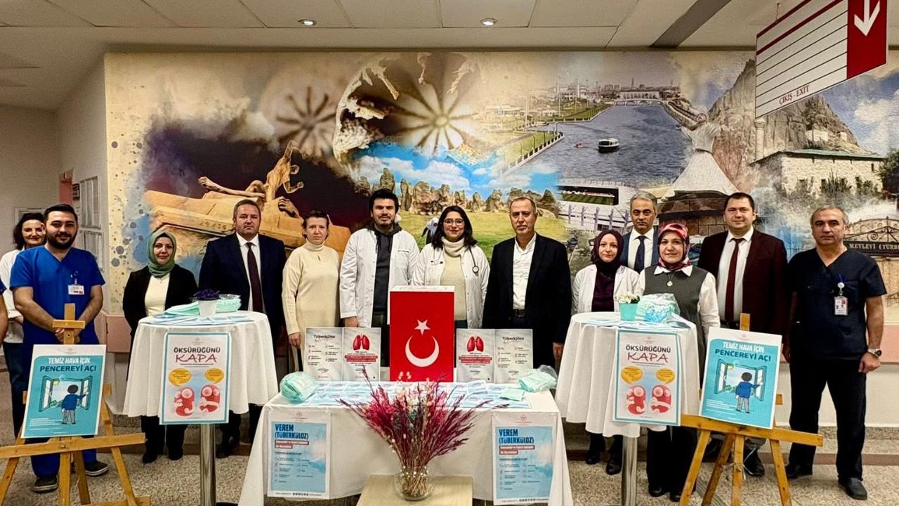 Afyonkarahisar Devlet Hastanesi’nde Verem Farkındalığı