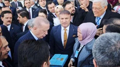 Afyonkarahisar Heyeti Cumhurbaşkanı Erdoğan’la Bir Araya Geldi