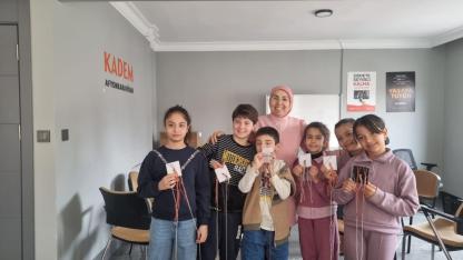 Afyonkarahisar KADEM’den Yarıyıl Tatiline Özel Anne-Çocuk Atölyesi