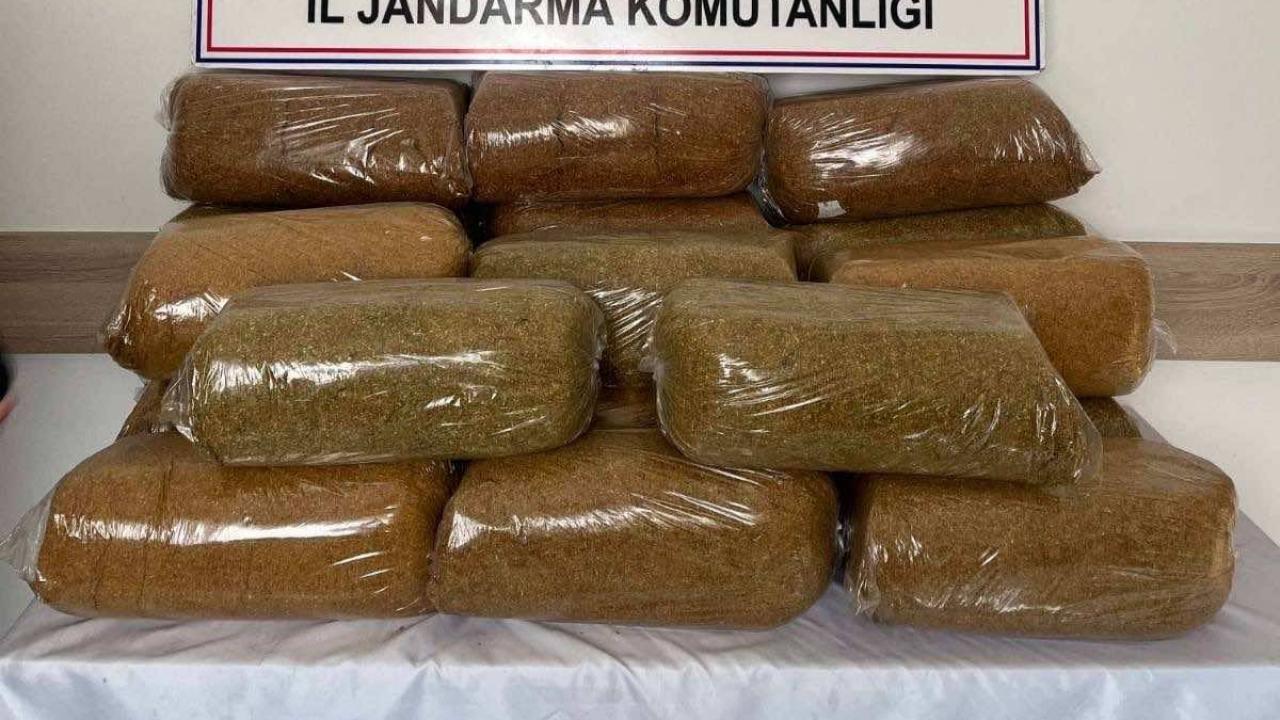 Afyonkarahisar'da 120 Kilogram Kaçak Tütün Ele Geçirildi
