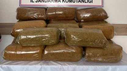 Afyonkarahisar'da 120 Kilogram Kaçak Tütün Ele Geçirildi