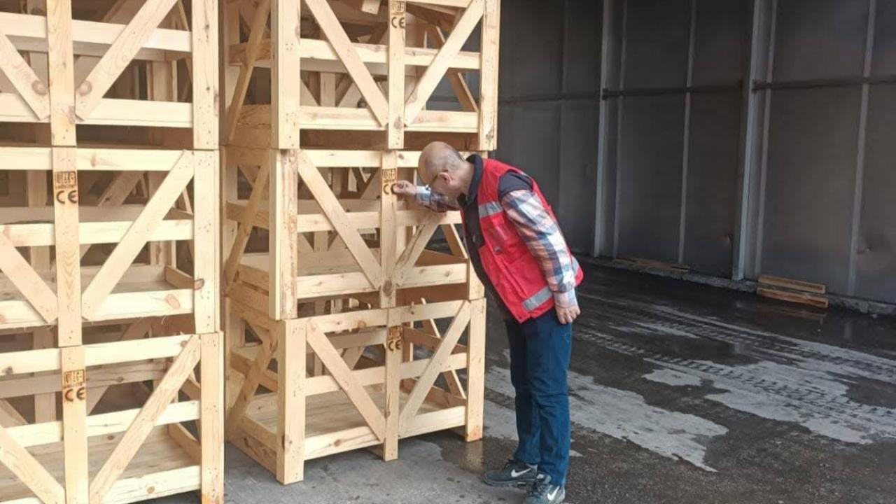 Afyonkarahisar’da Isıl İşlem Fırınlarına ISPM-15 Denetimi