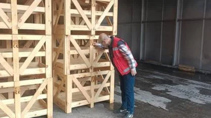 Afyonkarahisar’da Isıl İşlem Fırınlarına ISPM-15 Denetimi