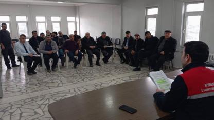 Afyonkarahisar’da Üreticilere Bitki Koruma Eğitimi