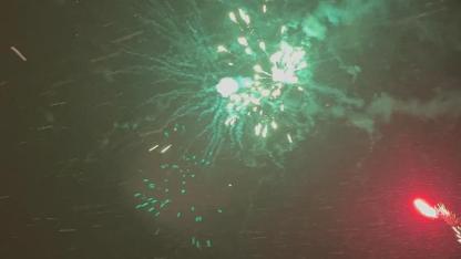 Afyonkarahisar’da Yeni Yıl Havai Fişek Gösterisiyle Karşılandı