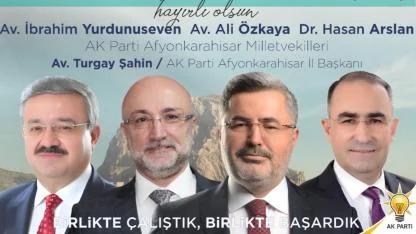 AK Parti Afyonkarahisar Heyetinden Şehre Dev Yatırım