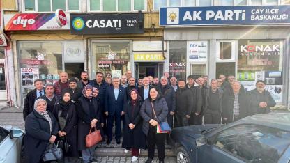 AK Parti, Çay’da Bir Araya Geldi