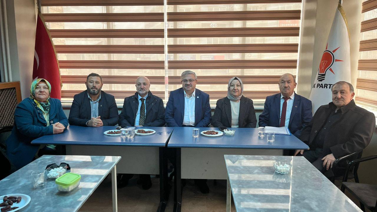 AK Parti Heyetinden İscehisar Teşkilatına Ziyaret