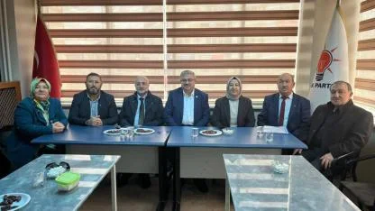 AK Parti Heyetinden İscehisar Teşkilatına Ziyaret