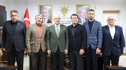 AK Parti İl Başkanlığı’nda emek dünyası gündemi