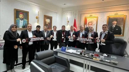 AK Parti'li Heyetten Altuntaş'a ziyaret