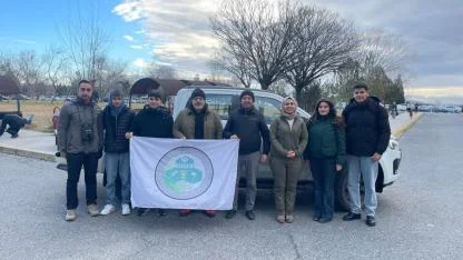 AKÜ öğrencileri KOSKS 2026 kapsamında su kuşu sayımına katıldı