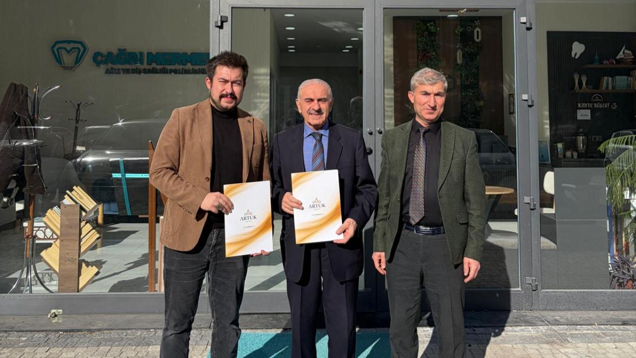 Artuk Grup ile Çağrı Mermer Diş Hekimliği Arasında Protokol İmzalandı