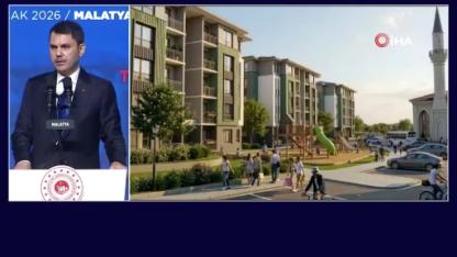 Bakan Kurum: "Yüzyılın Konut Projesi ile Türkiye genelinde 500 bin sosyal konut inşa ediyoruz"