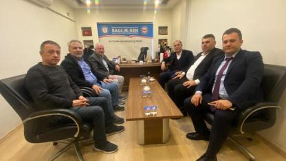 Başhekim Acar’ın Çalışmaları Sağlık Sen’den Alkış Aldı