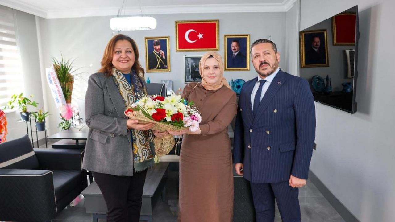 Başkan Köksal’dan Anahtar Parti’ye Ziyaret