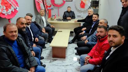 Başkan Topçu’dan Pazarcılar Odası’na "Hayırlı Olsun" Ziyareti