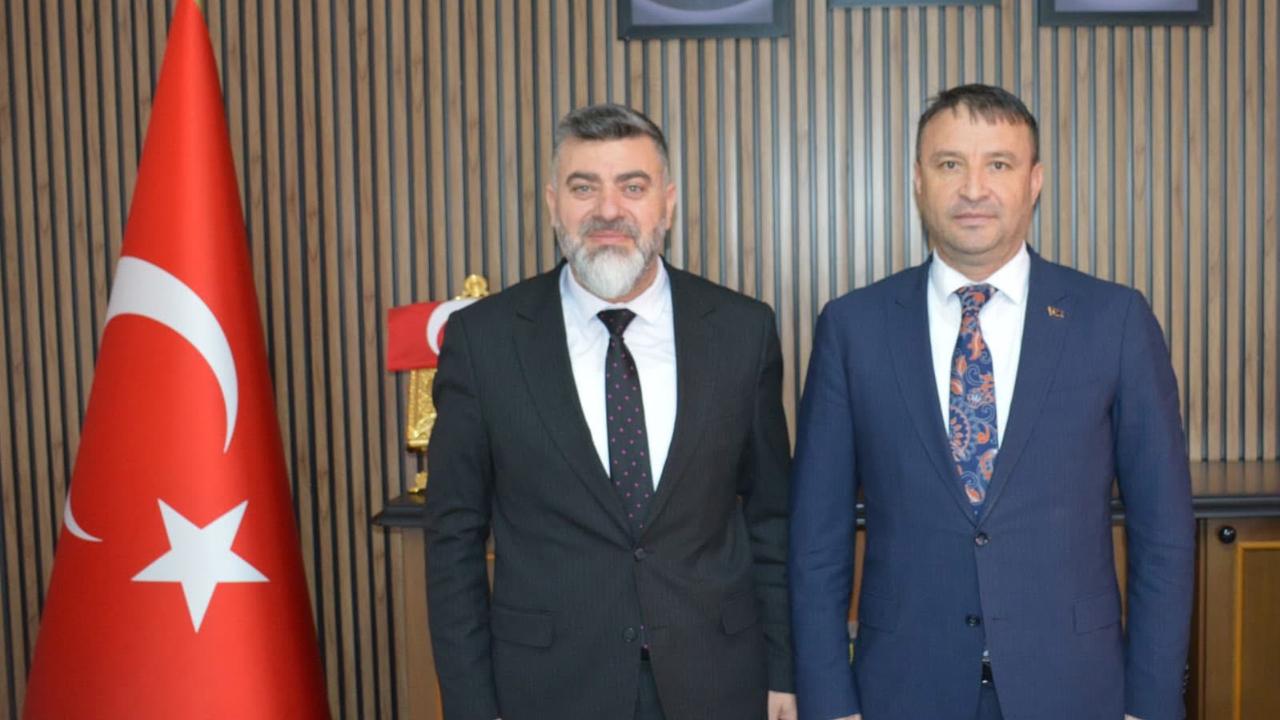 Başkan Uygur’dan Başkan Kahveci’ye Ziyaret