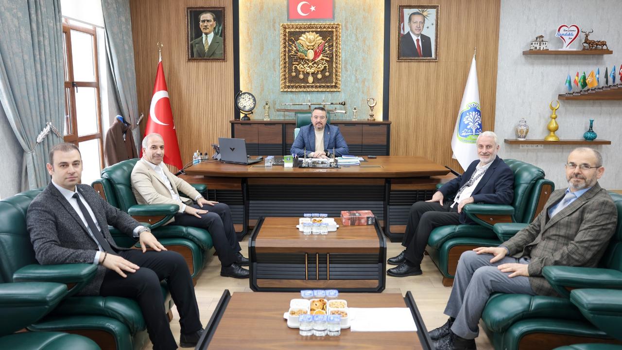 BEM-BİR-SEN Heyetinden Başkan Adnan Öztaş’a Ziyaret