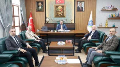 BEM-BİR-SEN Heyetinden Başkan Adnan Öztaş’a Ziyaret