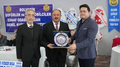 Bolvadin Şoförler Odası’nda Sarıtaş Yeniden Başkan