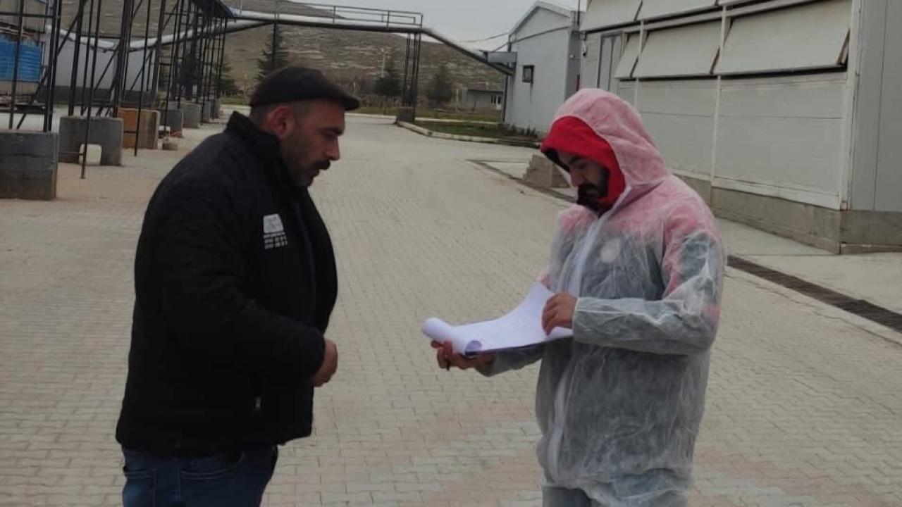 Bolvadin’de Yumurta ve Kanatlı Üreticilerine Yakın Takip
