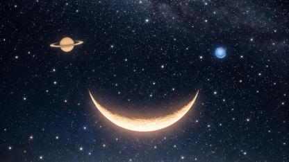 Bu Akşam Gökyüzünde “Gülen Yüz” Oluşacak!