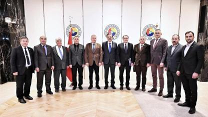 Çay Heyetinden TOBB Başkanı Hisarcıklıoğlu’na Ziyaret