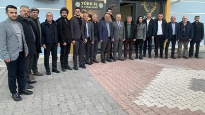 CHP Afyonkarahisar İl Yönetiminden Türk-İş’e Ziyaret