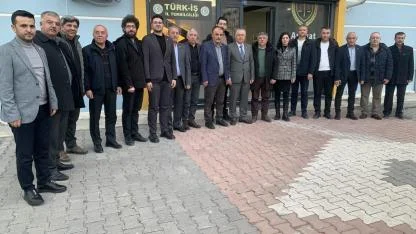 CHP Afyonkarahisar İl Yönetiminden Türk-İş’e Ziyaret