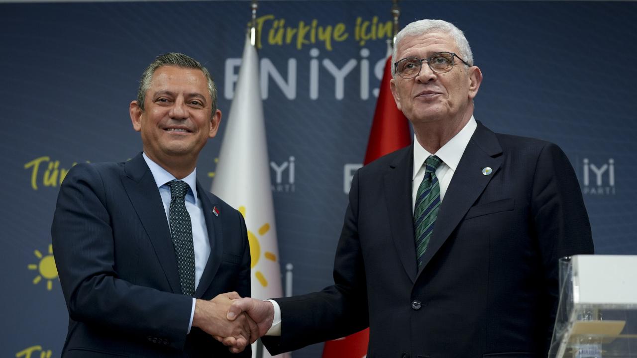 CHP Genel Başkanı Özel'den İYİ Parti Genel Başkanı Dervişoğlu İle Görüştü