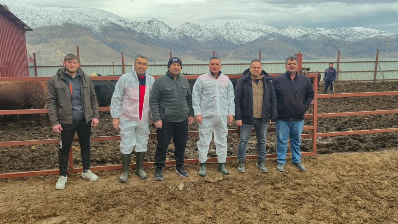 Dinar’da İthal Hayvan Besihanelerine Denetim